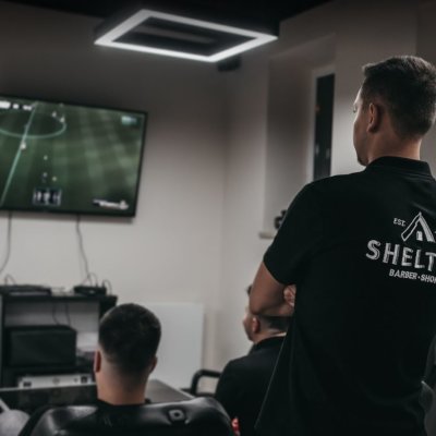 Shelter barbershop